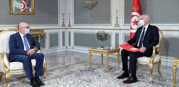 نقيب الصحفيين التونسي مع الرئيس