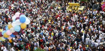 ملايين المصريين أدوا صلاة العيد فى الساحات والمساجد