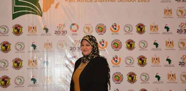 هبة عاصم رئيسة نموذجي محاكاة الاتحاد الإفريقي والقمة العربية الإفريقية بمنتدى شباب العالم