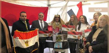تصويت المصريين في فرنسا