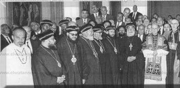 استلام الكنيسة القبطية الأرثوذكسية رفات مارمرقس