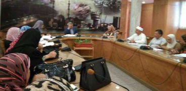 المجلس القومى للسكان بدمياط يناقش الخطة التنفيذية السنوية