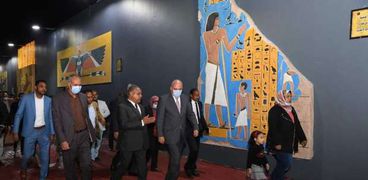 افتتاح جدارية المعنا الفرعونية بقنا: تمثل تاريخ المحافظة الثقافي