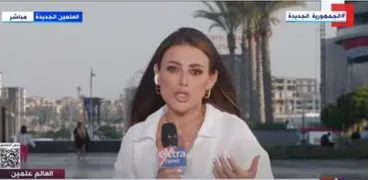 هدير أبو زيد، مذيعة قناة «إكسترا نيوز»