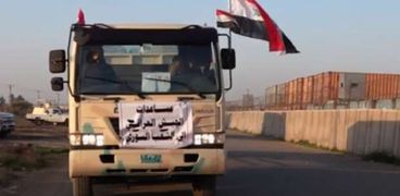 مساعدات عراقية لسوريا- صورة أرشيفية