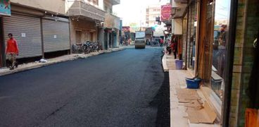رصف شوارع طهطا