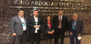 الخطيب وحسن حمدي في افتتاح كأس العالم للأندية لكرة اليد بالسعودية