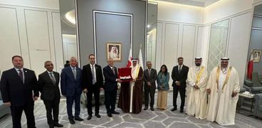 حنفي جبالي يلتقي رئيس مجلس النواب البحريني
