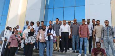 تسهيلات للطلاب الوافدين بجامعة المنيا