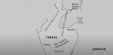 خريطة فلسطين في أحداث مسلسل مليحة