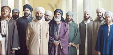 مشهد من مسلسل «رسالة الإمام»