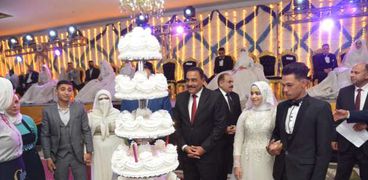 حفل زفاف جماعي في مرسي مطروح
