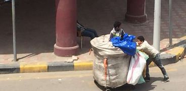 نباشين القمامة ببورسعيد