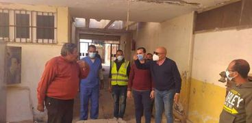 رفع كفاءة مستشفى الصدر ببني سويف لمواجهة كورونا