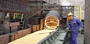 صورة لصناعة الحديد والصلب