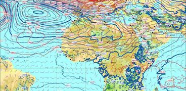خريطة الطقس- أرشيفية