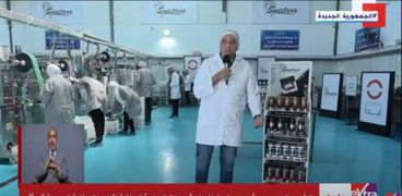 المحاسب محمد إبراهيم عبدالله، رئيس مجلس إدارة مصنع «سويتانا» لتصنيع الحلوى
