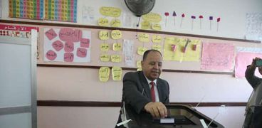 وزير المالية محمد معيط يدلي بصوته في الانتخابات الرئاسية 2024