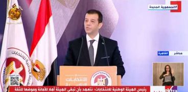 المستشار وليد حسن رئيس الهيئة الوطنية للانتخابات