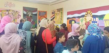 "شجع مصر" معرض فني لمواهب الثغر بثقافة الإسكندرية
