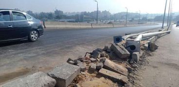حادث أتوبيس المدرسة الخاصة الذي وقع صباح اليوم في منطقة الهرم.