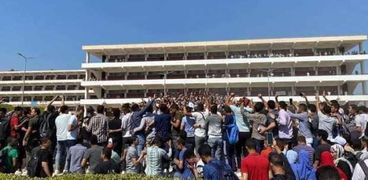مظاهرات جامعة المنيا