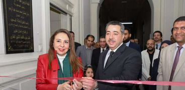 افتتاح اعمال تطوير مكتب شهر عقاري جنوب القاهرة