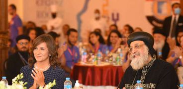 وزيرة الهجرة تشارك بختام فعاليات «ملتقى لوجوس الأول» لشباب الكنيسة الأرثوذكسية