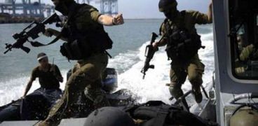 عناصر من قوات بحرية الاحتلال الإسرائيلية