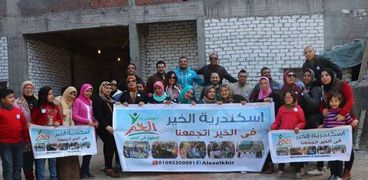 "إطعام الفقير مش بس في رمضان" حملة لفريق شباب إسكندرية الخير