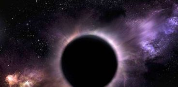 صورة تخيلية لثقب أسود