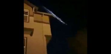 فيديو سقوط الصاروخ الصيني