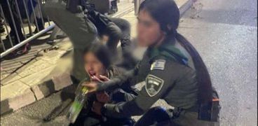 ضرب شرطية إسرائيلية