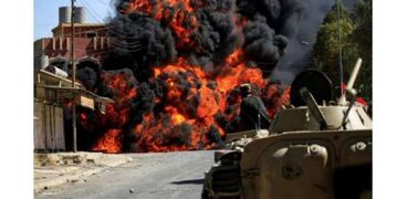 استهداف رتل عسكري لقوات التحالف في العراق