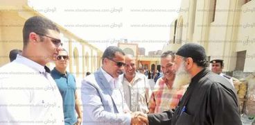 مدير أمن الإسماعيلية يتفقد كنائس المدينة