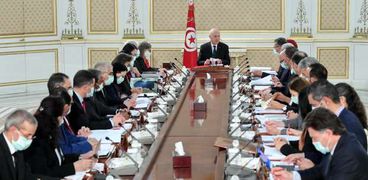 اجتماع مجلس الوزراء التونسي برئاسة قيس سعيد