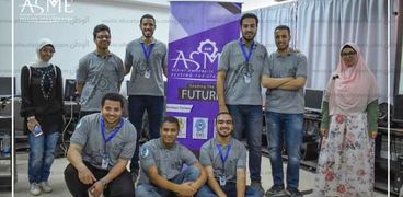 فريق من طلاب هندسة أسيوط يحصل على الإعتماد الدولى من الجمعية الإمريكية للمهندسين الميكانيكيين