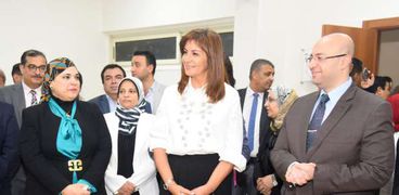 وزيرة الهجرة تشهد افتتاح قاعات تدريب المركز المصري الألماني في 7 محافظات