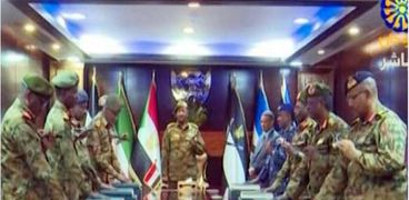 قيادات المجلس العسكري السوداني