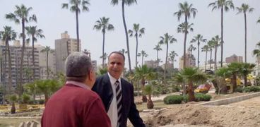 السكرتير المساعد لمتابعة أعمال التطوير بحديقة الإسعاف و المنطقة المحيطة باستاد الإسكندرية