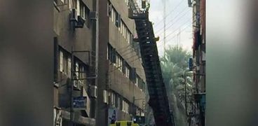 السيطرة على حريق محدود بمبنى الضرائب العامة بسوهاج