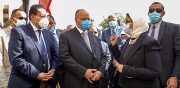 وزيرة الصحة تتفقد إنشاء مستشفى بولاق أبوالعلا.. تكلف 750 مليون جنيه