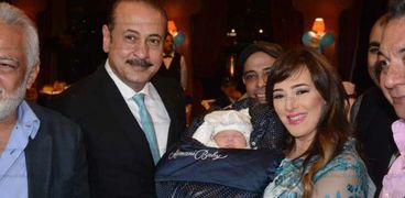 سناء يوسف وزوجها المنتج عمرو مكين