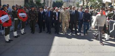 بالصور| الإسكندرية تودع شهيد الجيش في "كرم القواديس"