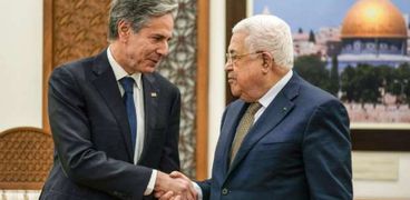 بلينكن والرئيس الفلسطيني