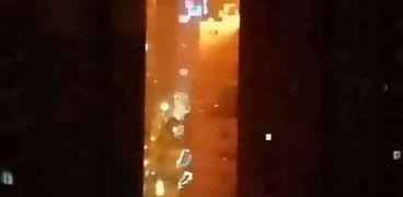حريق هائل في إحدى عقارات الإسكندرية دون إصابات