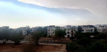 أمطار  رعدية على جنوب سيناء