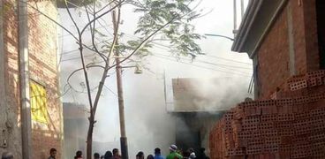 حرق منزلين و4 أحواش ونفوق ماشية في سوهاج