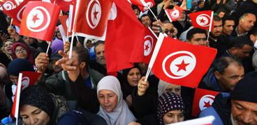 تواصل الاحتجاجات والمظاهرات فى تونس