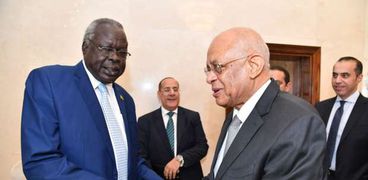 على عبد العال يلتقى رئيس المجلس التشريعي الانتقالي بالانابة بجنوب السودان